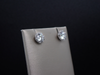 The "Georgian" Eras Lab Diamond Stud Earrings in Platinum