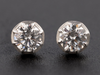 The "Georgian" Eras Lab Diamond Stud Earrings in Platinum