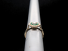 The Gibson Emerald and Diamond Ring in 14K Yellow Gold