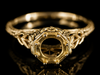 The Greenleaf Semi-Mount Engagement Ring