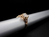 The Hampshire Cushion Diamond Engagement Ring in 14K Yellow Gold