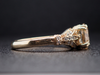 The Hampshire Yellow Sapphire Engagement Ring in 14K Yellow Gold