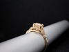 The Hampshire Yellow Sapphire Engagement Ring in 14K Yellow Gold