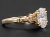 The Hathaway IGI Certified Oval-Cut Lab Diamond Engagement Ring