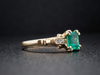 The Hathaway Emerald Sapphire and Diamond Ring