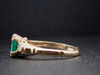 The Hathaway Emerald Sapphire and Diamond Ring