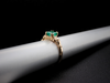 The Hathaway Emerald Sapphire and Diamond Ring