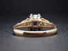 The Hathaway Purple/Blue Sapphire and Diamond Ring