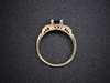 The Hathaway Purple/Blue Sapphire and Diamond Ring