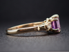 The Hathaway Purple/Pink Sapphire and Diamond Ring