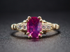 The Hathaway Pink Sapphire and Diamond Ring