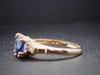 The Hathaway Blue Sapphire and Diamond Ring