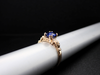 The Hathaway Blue Sapphire and Diamond Ring