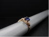 The Hathaway Blue Sapphire and Diamond Ring