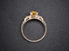 The Hathaway Yellow Sapphire and Diamond Ring