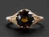 The Kennedy Dravite Tourmaline Ring in 14K Yellow Gold