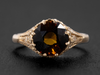 The Kennedy Dravite Tourmaline Ring in 14K Yellow Gold
