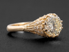 The Kennedy Diamond Engagement Ring in 14K Yellow Gold GIA Certified