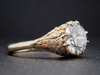 The Kennedy Diamond Engagement Ring in 14K Yellow Gold GIA Certified