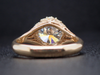 The Kennedy Diamond Engagement Ring in 14K Yellow Gold GIA Certified