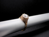 The Kennedy Diamond Engagement Ring in 14K Yellow Gold GIA Certified
