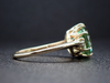 The Layla Green Tourmaline and Diamond Ring in 14K Yellow Gold