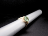 The Layla Green Tourmaline and Diamond Ring in 14K Yellow Gold