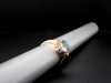 The Layla Aquamarine and Diamond Ring in 14K Yellow Gold