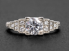 The Prescott Lab-Grown Diamond Engagement Ring in 14K White Gold