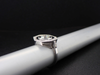 The Revere Onyx and Lab Diamond Ring in 14K White Gold