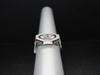 The Revere Onyx and Lab Diamond Ring in 14K White Gold
