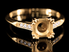 The Shapleigh Semi-Mount Engagement Ring