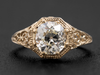 The Winthrop Diamond Engagement Ring in 14K Yellow Gold