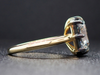 The Woodrow Lab Diamond Engagement Ring in 18K Yellow Gold and Oxidized Sterling Silver