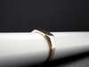 Flat Top Rounded Signet Ring in 14K Yellow Gold