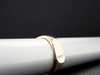 Flat Top Rounded Signet Ring in 14K Yellow Gold